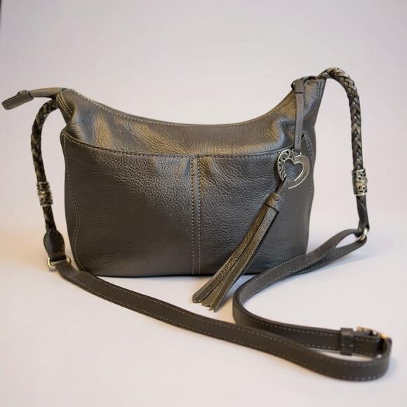 Brighton Handbags - Brighton Baby Barbados Cross Body Cedar Hobo Bag